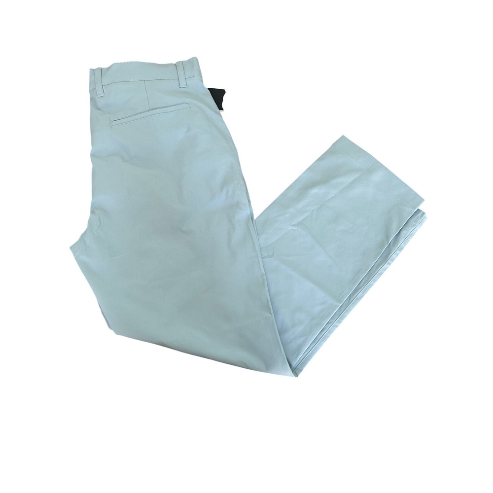 Michel Rouen Proflex Performance Pants Mens 34x30 Light Blue 4-Way Stretch Golf